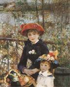 Pierre-Auguste Renoir On the Terrace (mk09) France oil painting reproduction